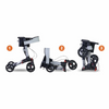 Opvouwbare Rollator | Excel 3-Motion | Extra compact